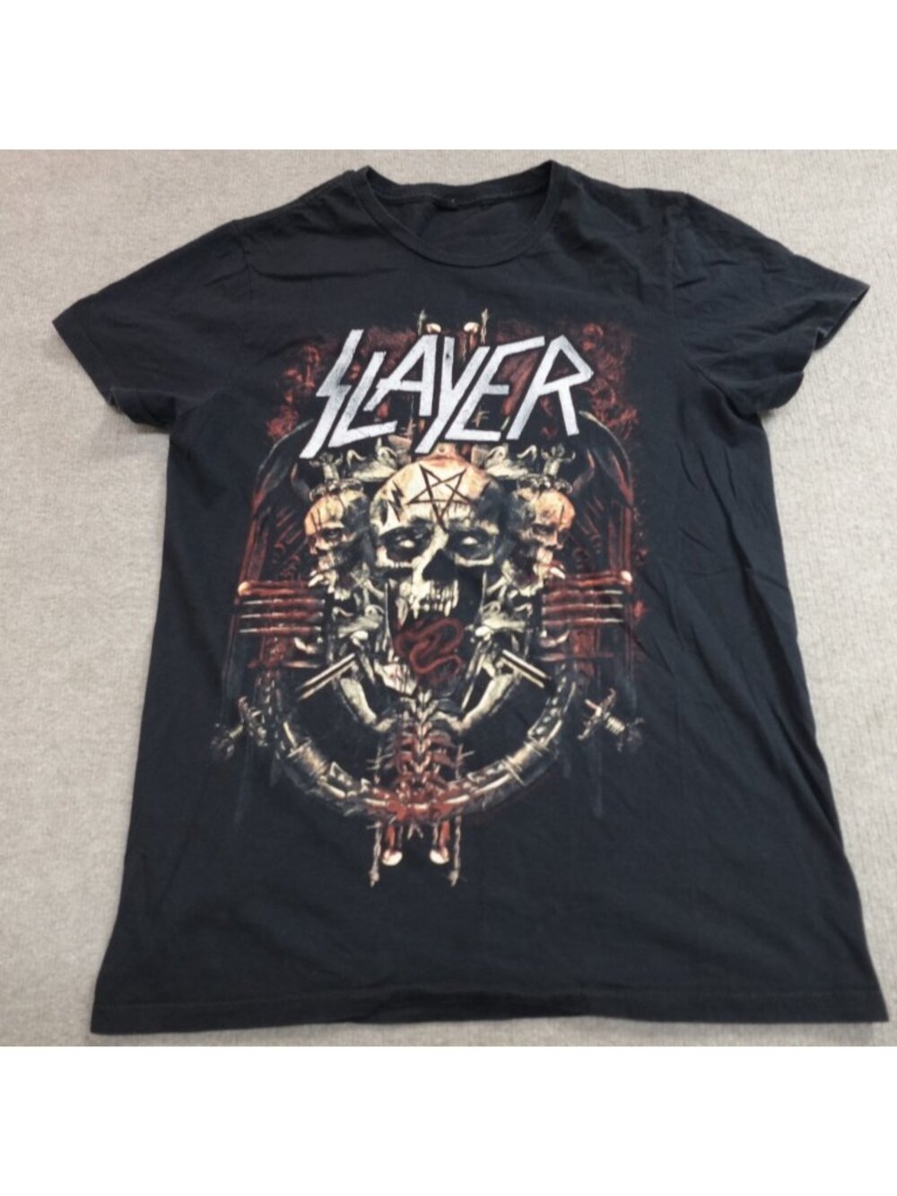 Slayer Shirt Medium Black 2018 Farewell Tour
